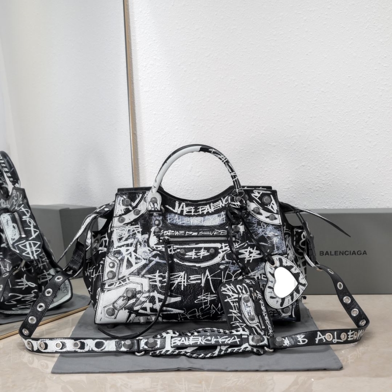 Ba*len*cia*ga top handle bags